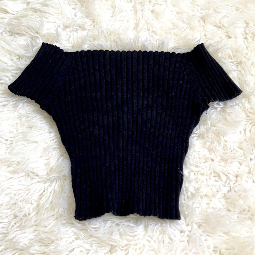 basic off shoulder top